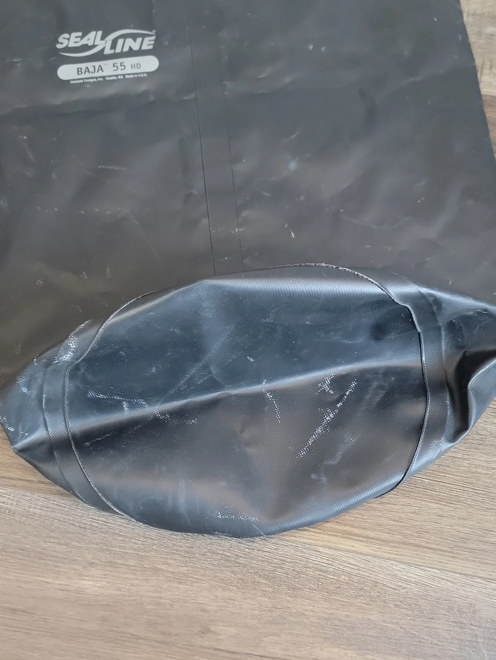 Seal Line Large Capacity 55L Black Waterproof Dry Bag